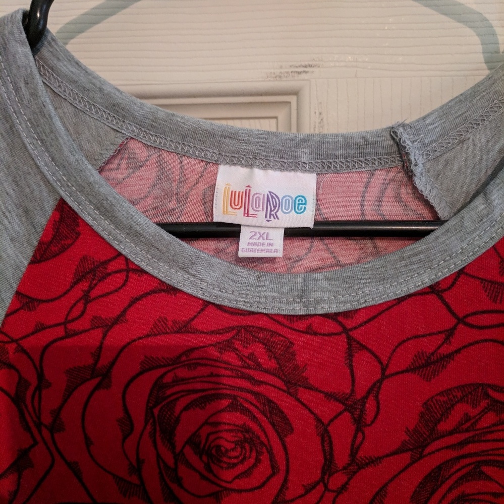 Baseball tee style shirt